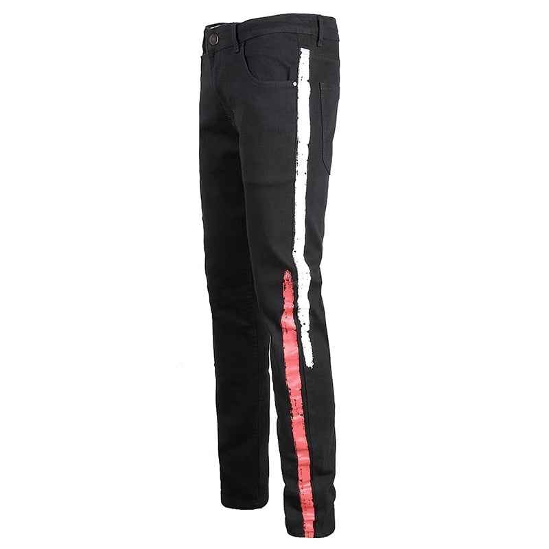 Two Stripes Color Line Jeans