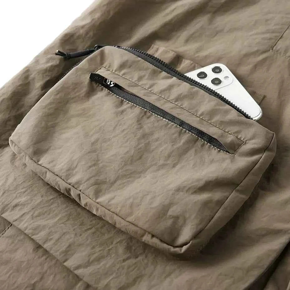 Multi Vest Pockets Two Pieces T-Shirt