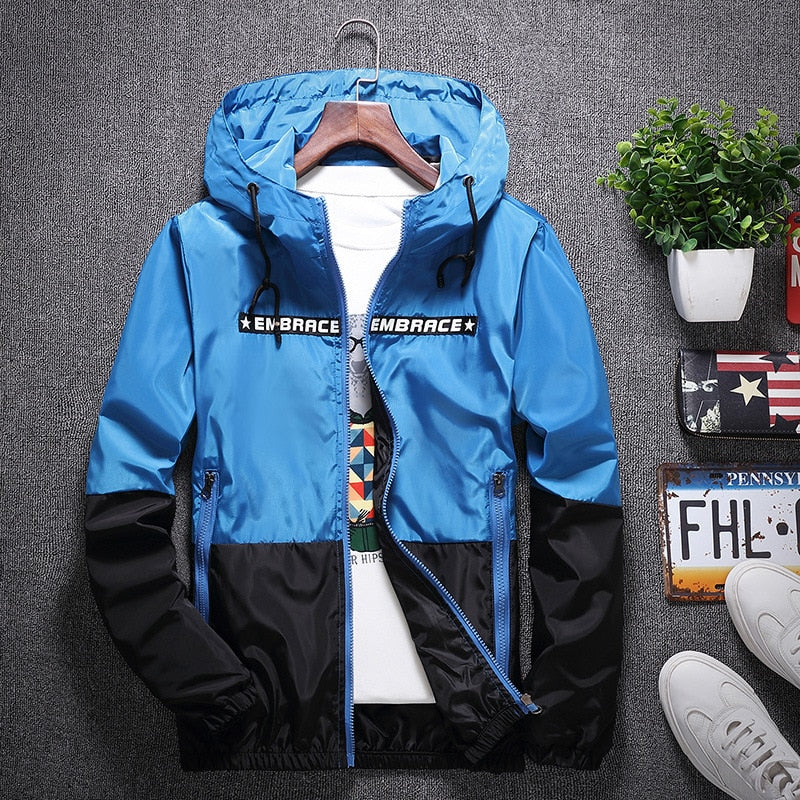Embrace Two Half Color Jacket - Sneakernational