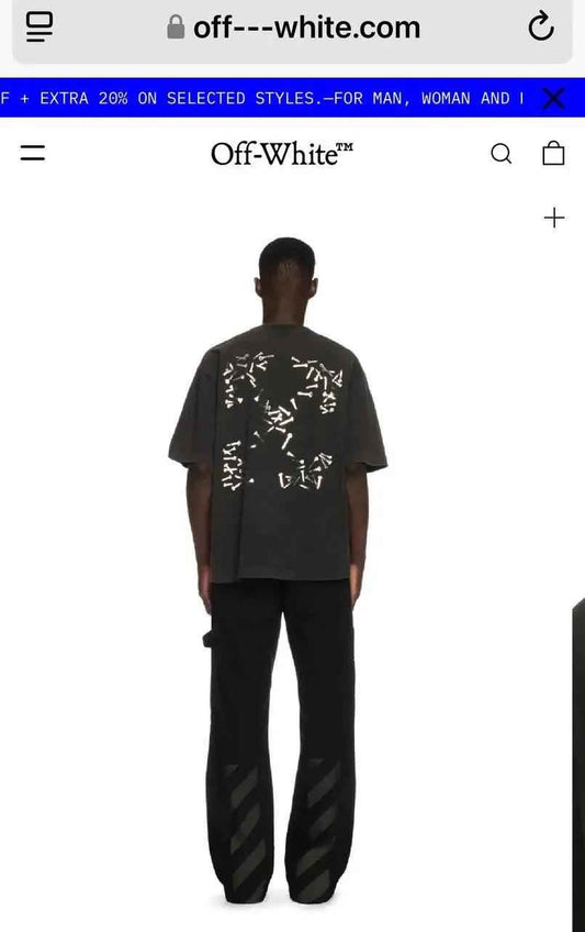 Sneakernational - OFF WHITE T-Shirt 001
