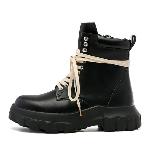 MLB LTHR-01 High-Top Combat Boots - Sneakernational