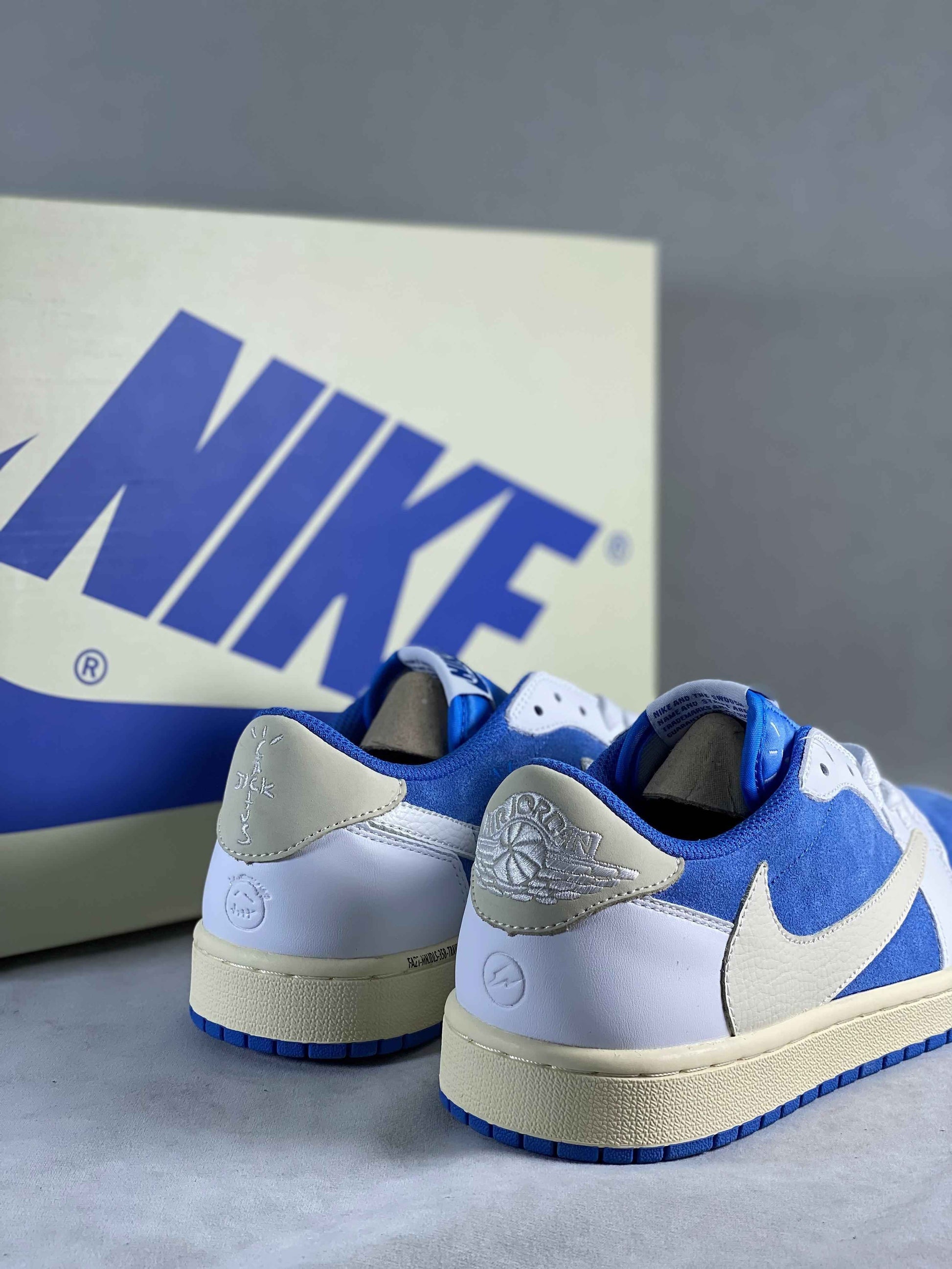 Custom Travis Scott x Fragment x Air Jordan 1 Low TS CQ4277 212