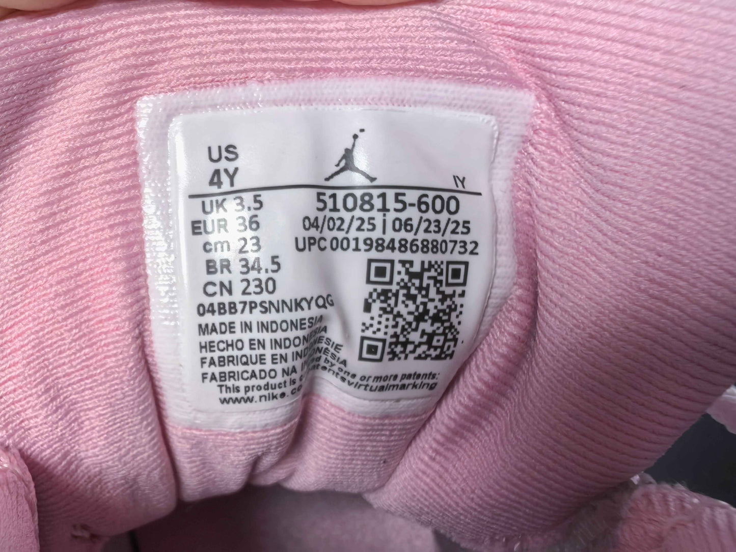 Air Jordan 12 “Pearl Pink 510815-600