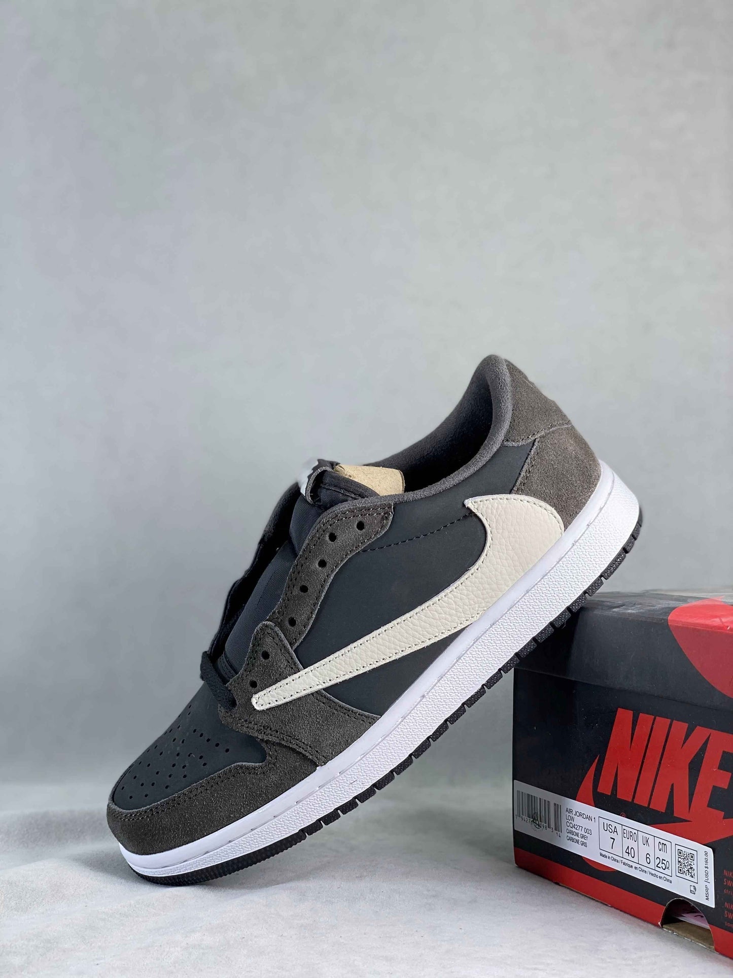 Custom Travis Scott x Fragment x Air Jordan 1 Low TS CQ4277 003