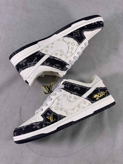 Custom SB Dunk Low x LV FC1688 163