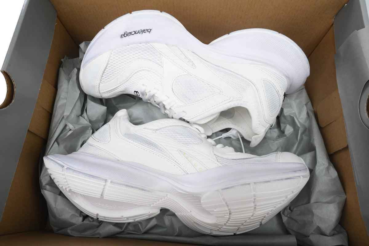 Custom BLCG Circuit Sneaker 'Worn-Out - White